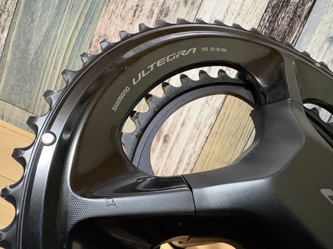 ★ULTEGRA 170㎜ クランクセット 4iiiiパワーメーター