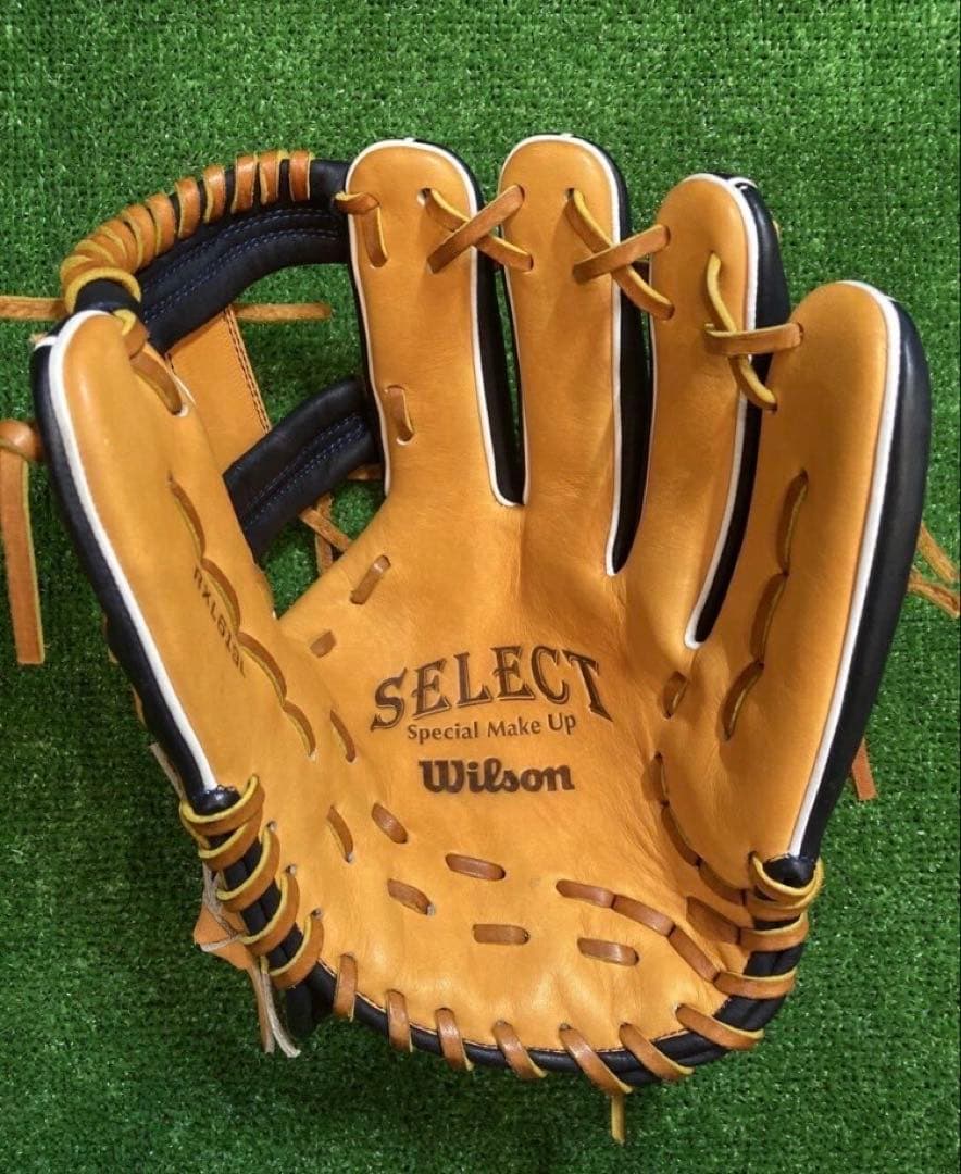 【美品】ウィルソン 一般軟式用 内野手用 グラブ RXL619L マルチカラー