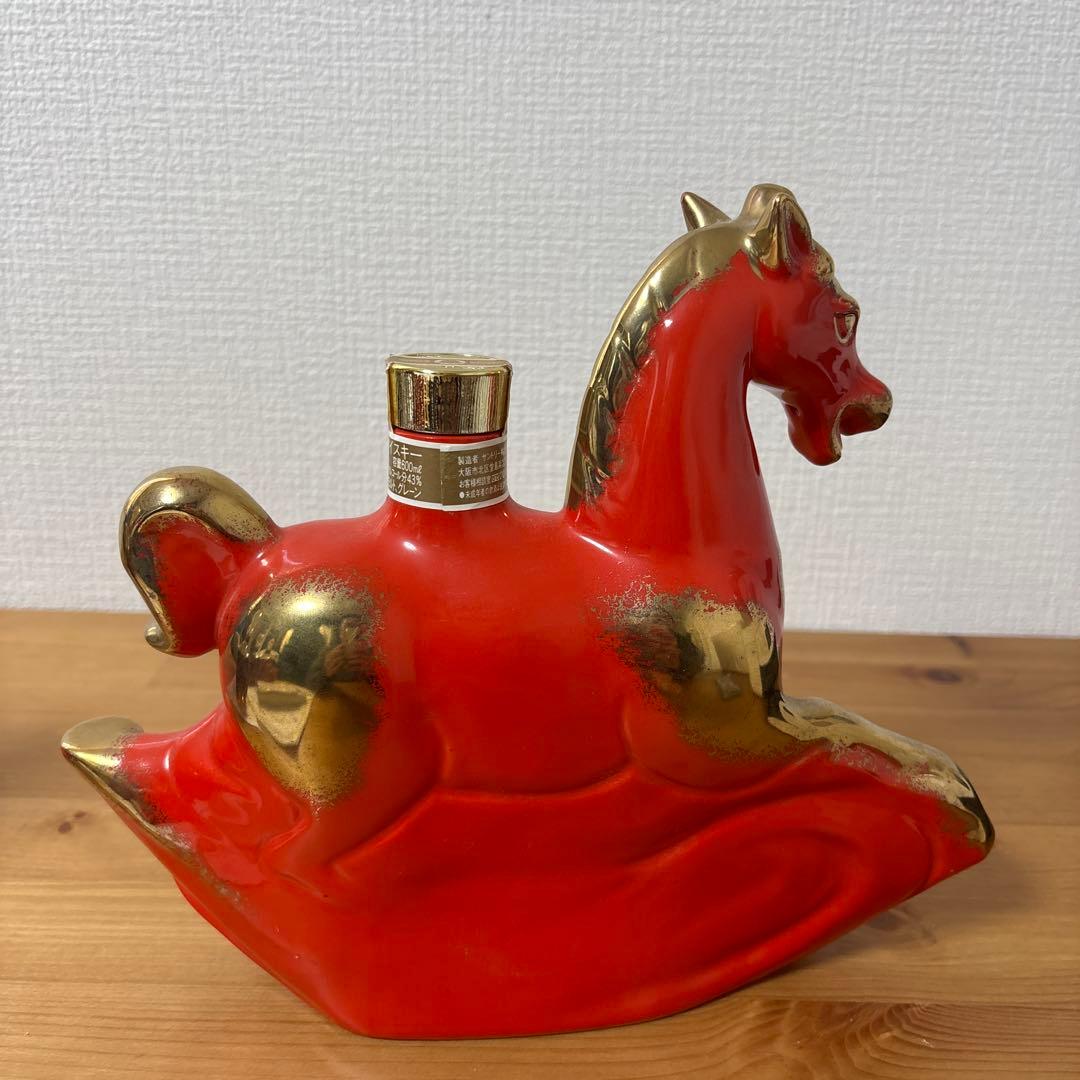 サントリーウイスキー　ローヤル12年　2002年　赤干支ボトル　未開封