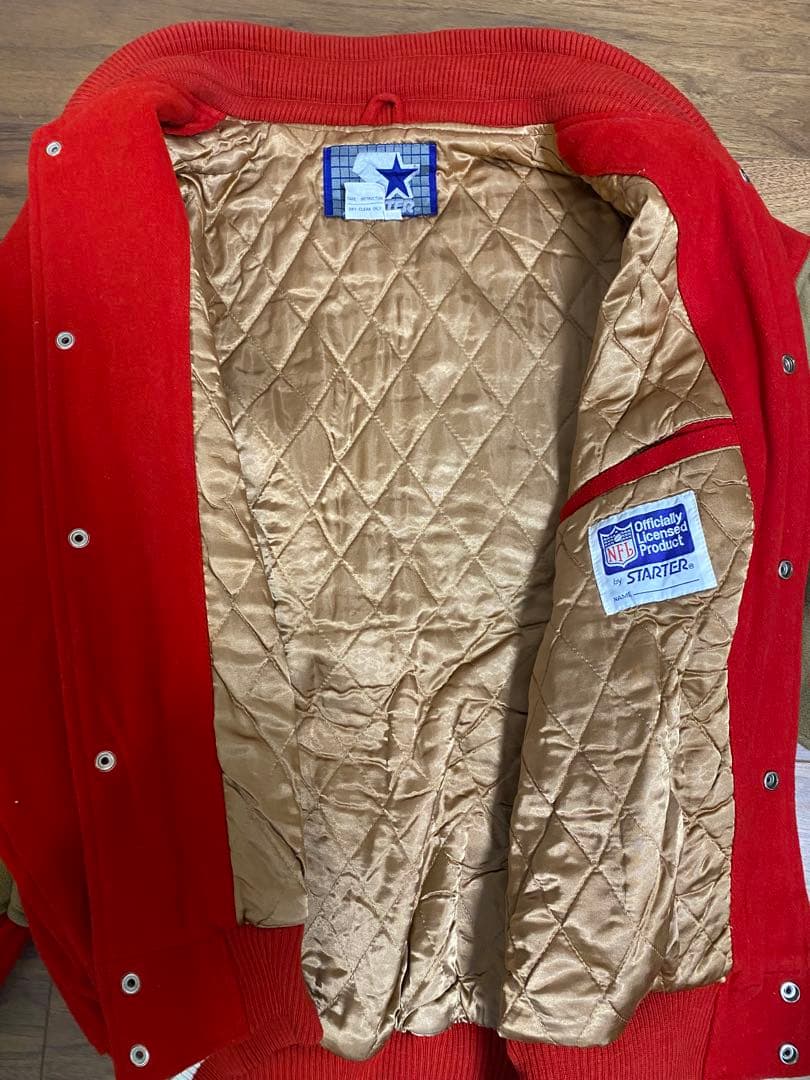 週末限定価格★NFL サンフランシスコ49ers スタジャン