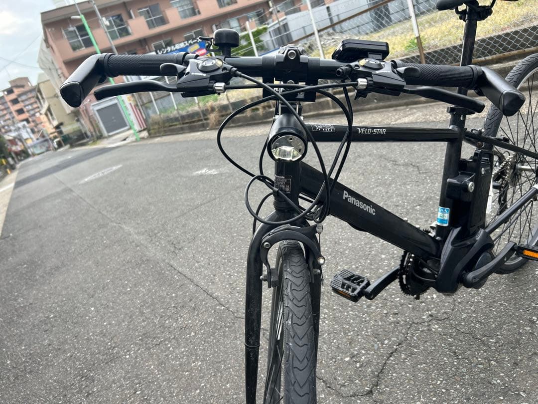 電動アシスト　クロスバイク　Panasonic ベロスター　velo-star