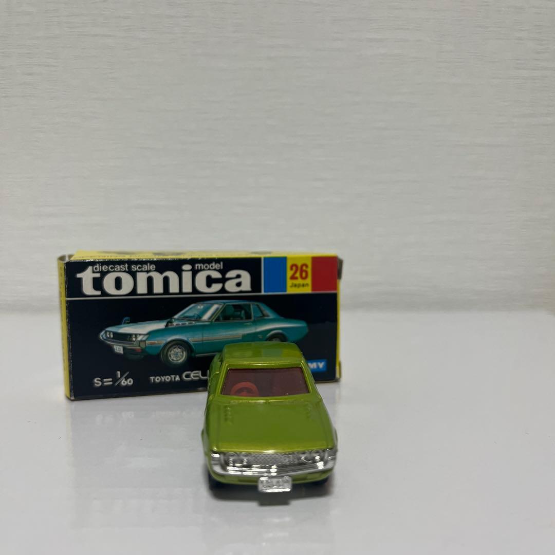 黒箱トミカ26 トヨタ セリカ 1600GT 1/60