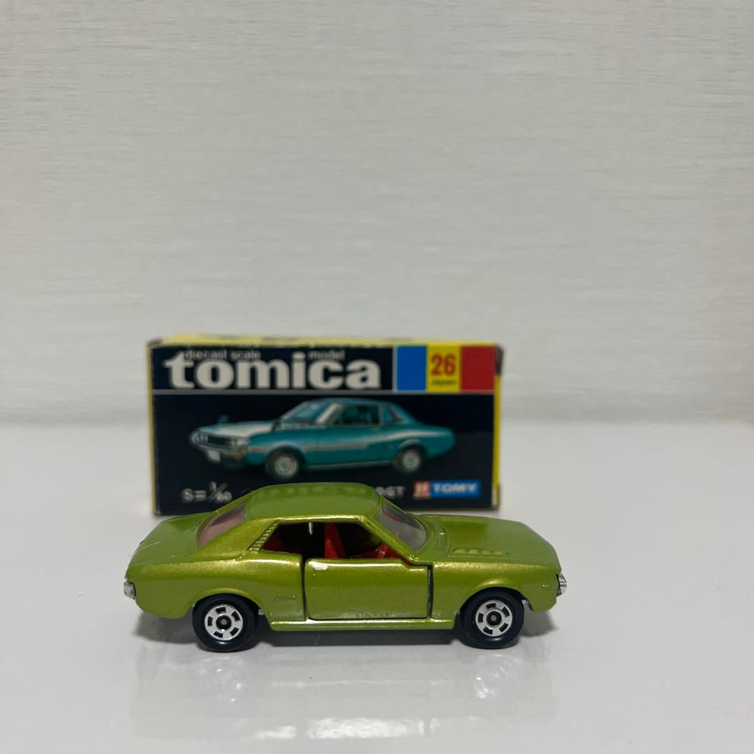黒箱トミカ26 トヨタ セリカ 1600GT 1/60