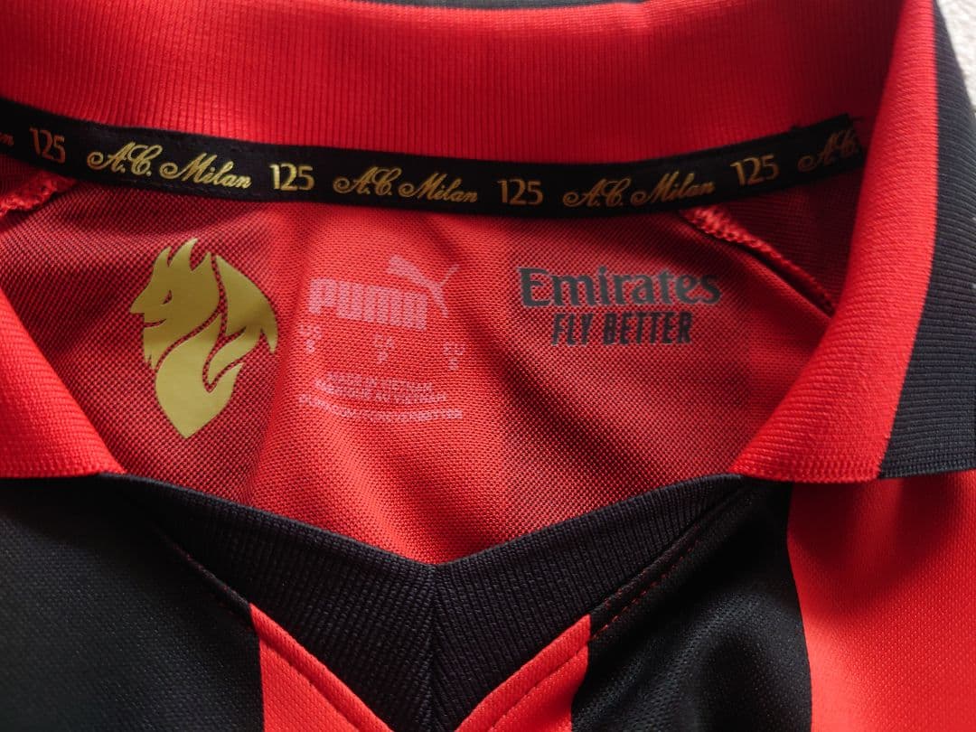ACミラン125周年　ユニフォーム　正規品