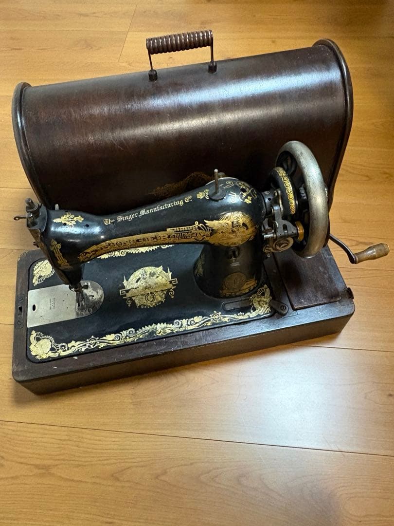 手回しミシン　シンガー