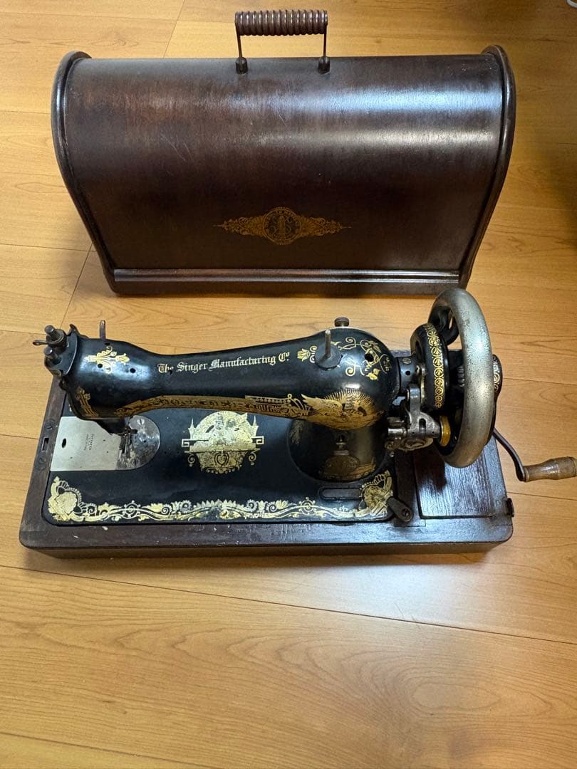 手回しミシン　シンガー