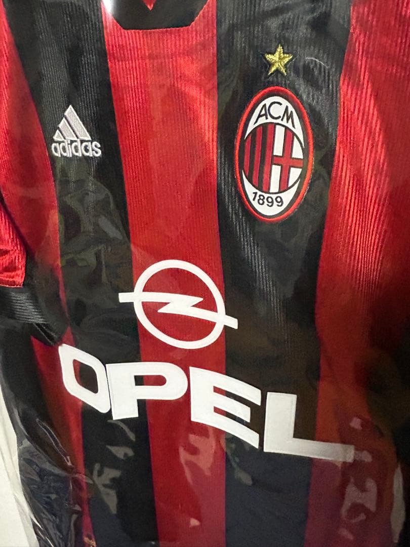 98-99 ACミラン　マルディーニ　adidas オフィシャルユニフォーム