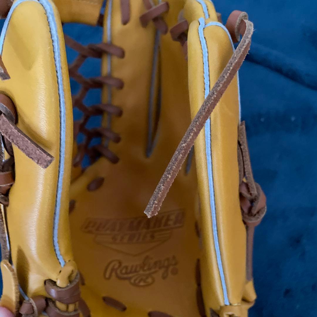 Rawlings Gold Glove 軟式グローブ イエロー