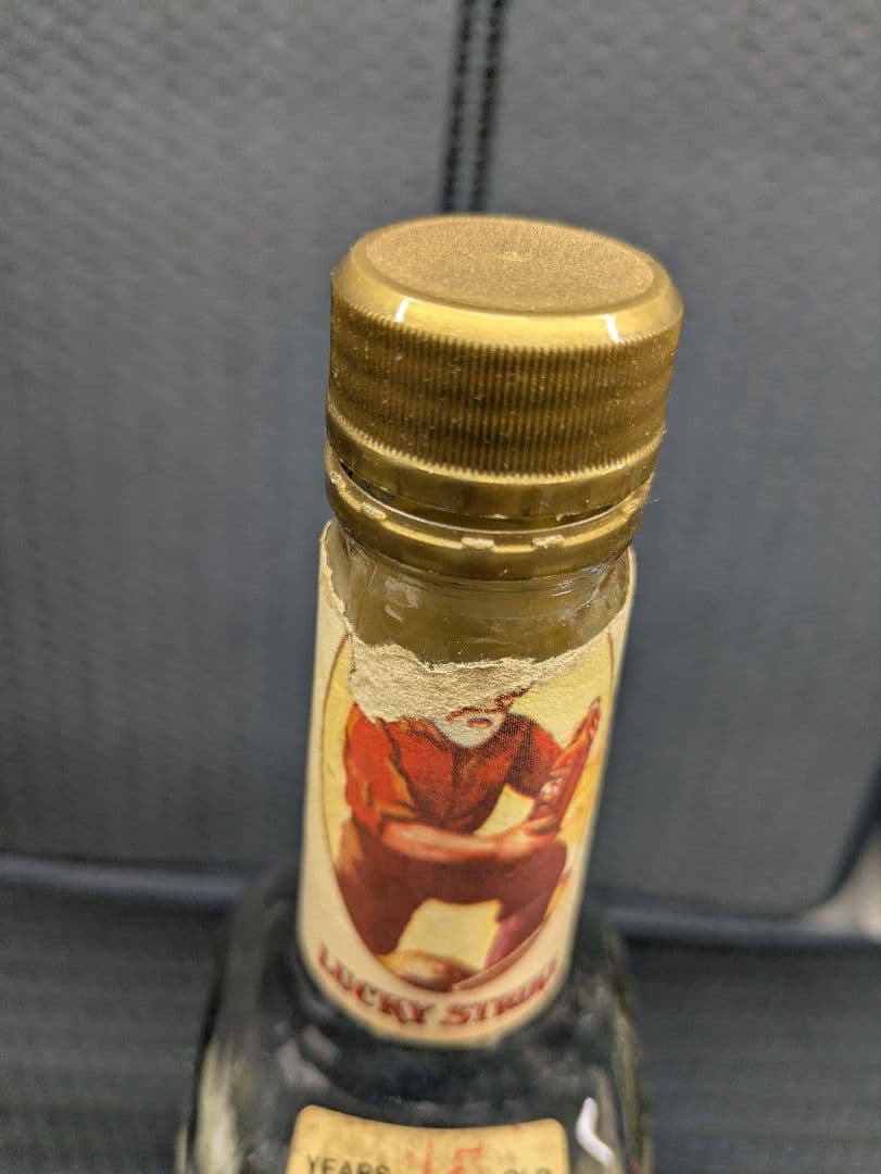 空き瓶 LUCKY STRIKE 15年バーボンウイスキー