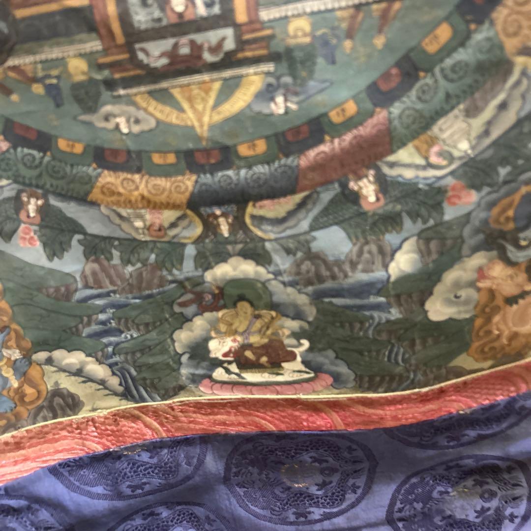 曼荼羅 絵画高さ110センチ×横71センチ