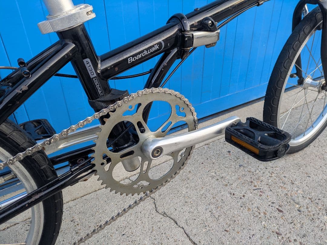 DAHON ダホン Boardwalk クロモリ　折り畳み自転車　ゆるキャン△