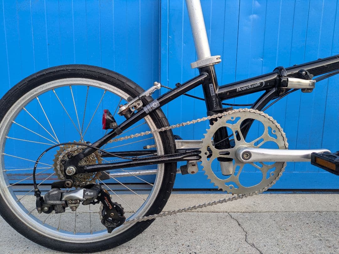 DAHON ダホン Boardwalk クロモリ　折り畳み自転車　ゆるキャン△