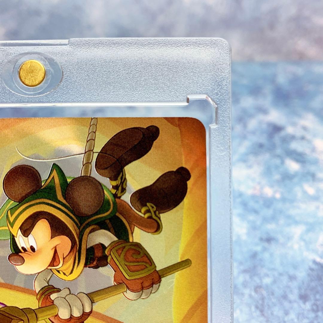 激レア【エンチャンテッド】ミッキーマウス　らロルカナ　エメラルド