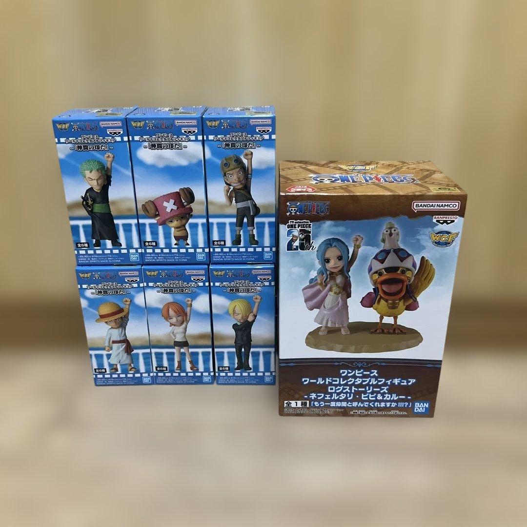 ワンピースワーコレ　仲間の印　ビビ　フィギュアセット