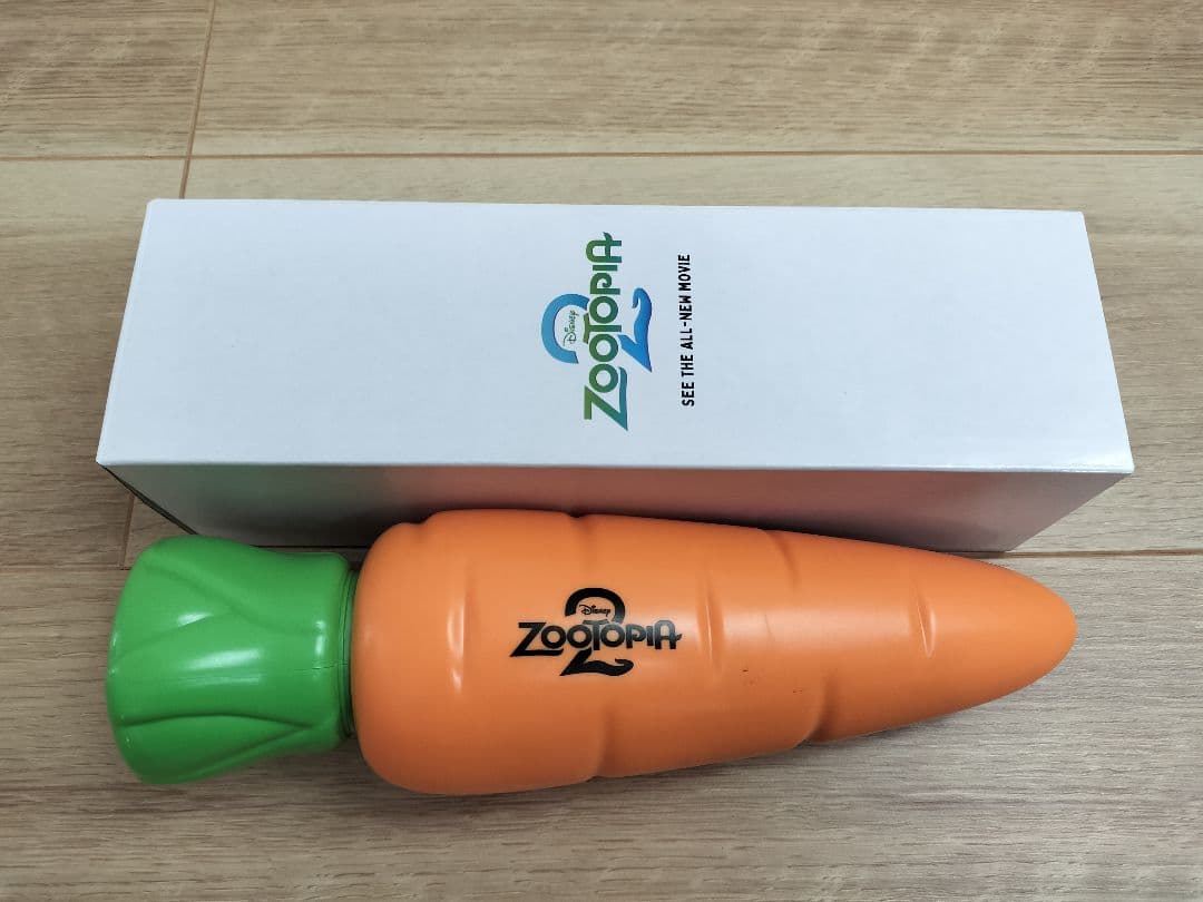 【新品未使用】 ズートピア2 にんじん 折りたたみ傘