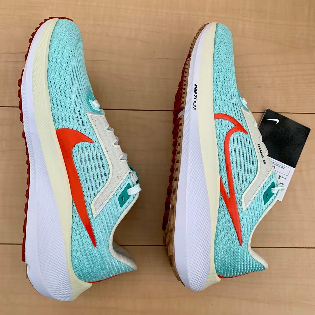 【NIKE】ナイキ エアズーム ペガサス 40 アイスミント／23.5cm