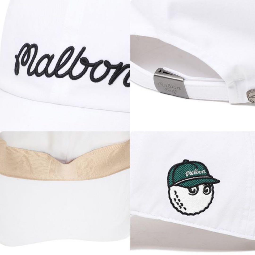 【新品未使用/送料無料】Malbon Golf キャップ