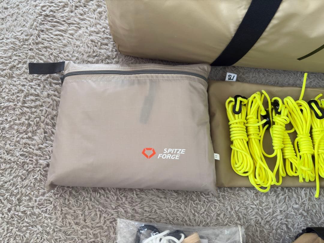 未使用 サバティカル モーニンググローリーTC グランドシート タープ セット