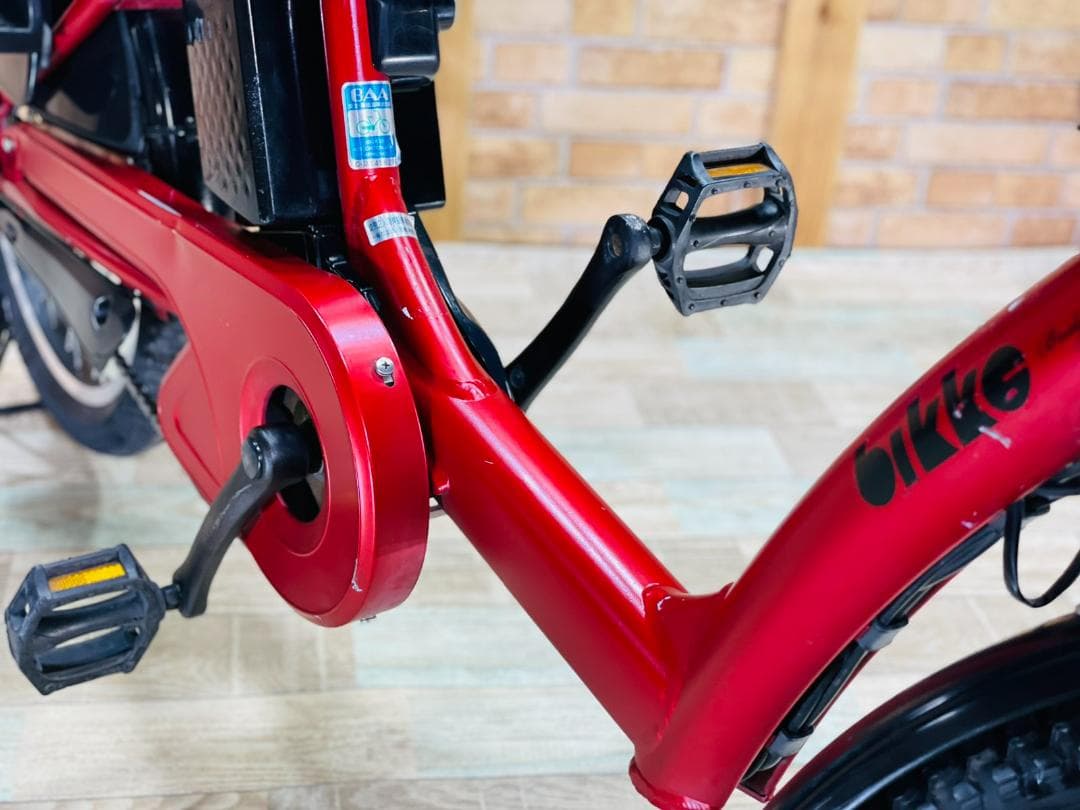 破格 超大容量 ビッケ ブリヂストン　子供乗せ電動アシスト自転車 ZH2823