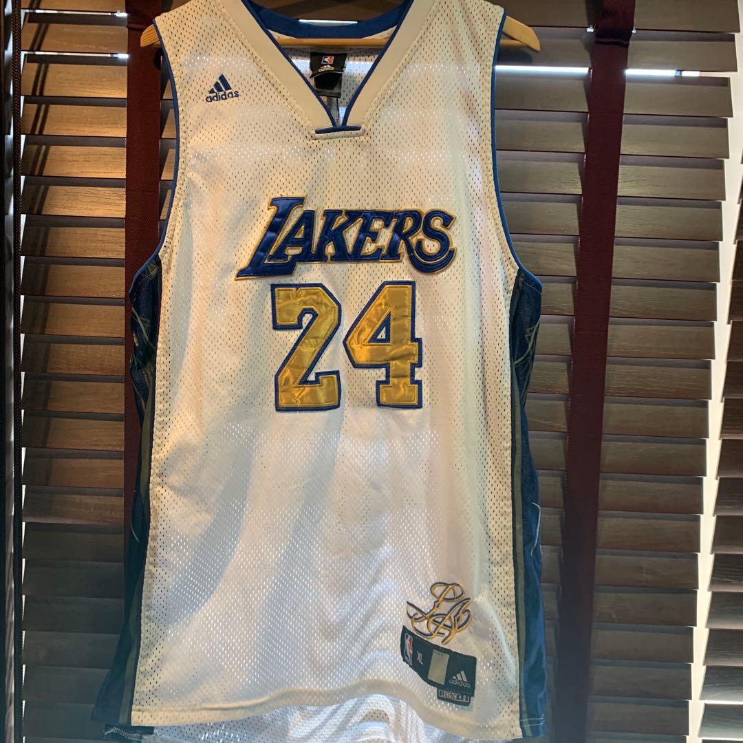 adidas LAKERS 24番COBYメッシュユニフォーム古着