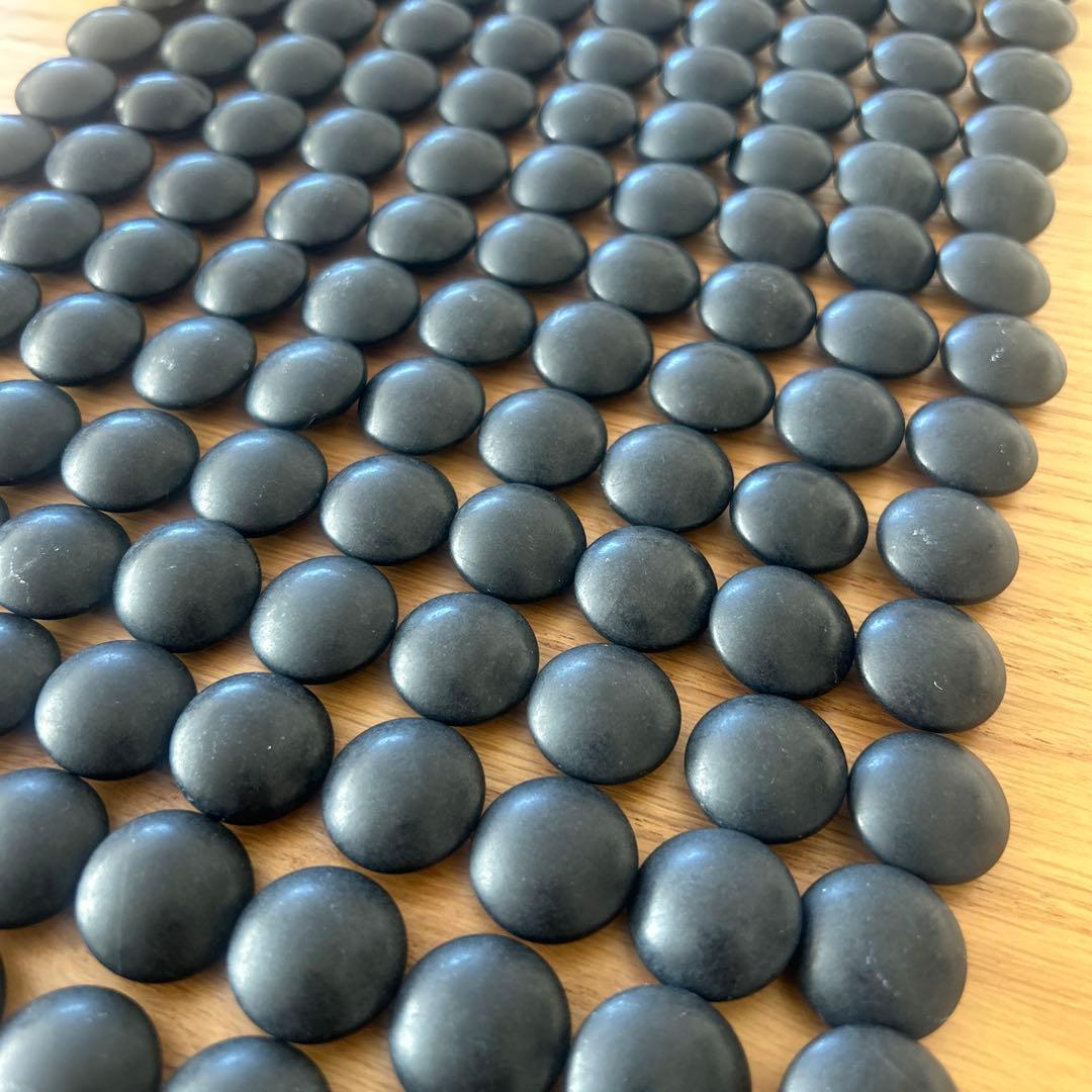 囲碁　本蛤 那智黒　碁石　38号