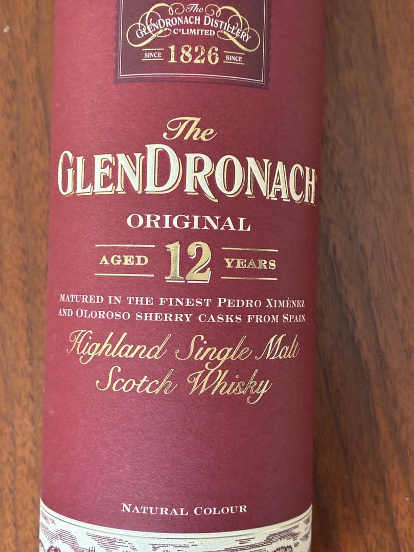 未開栓｜GLENDRONACH ORIGINAL 12年