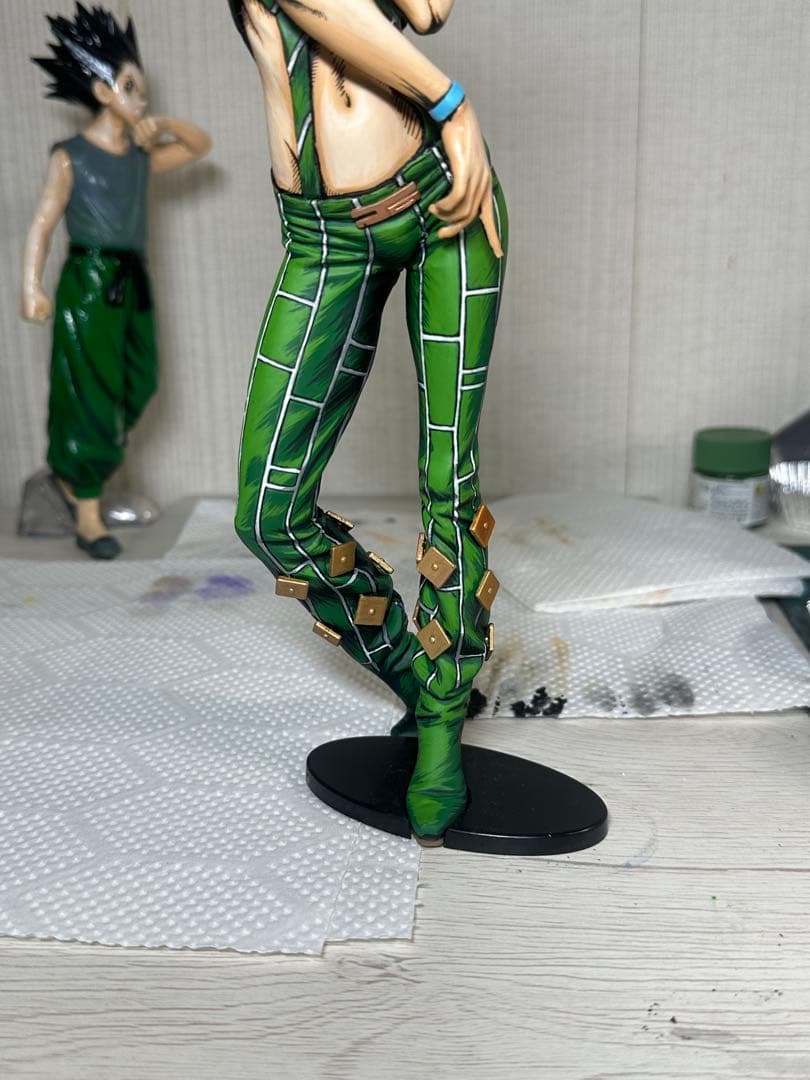 ジョジョの奇妙な冒険　空条徐倫　フィギア　リペイント　2次元