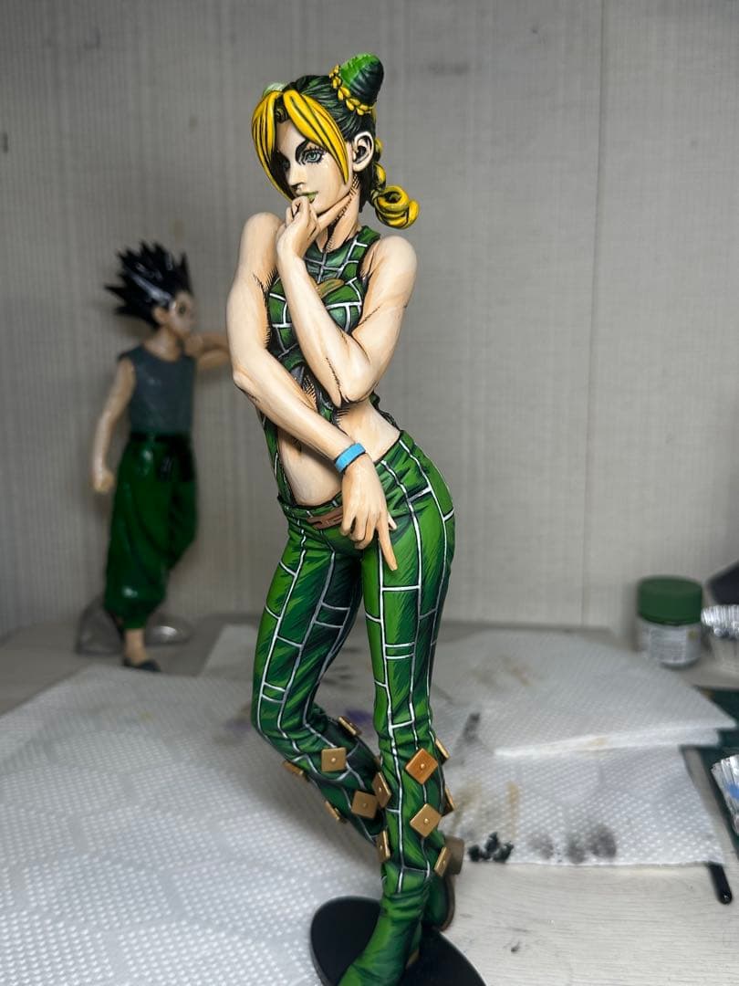 ジョジョの奇妙な冒険　空条徐倫　フィギア　リペイント　2次元