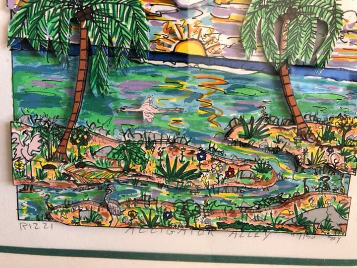 【直筆サイン入り】ALLIGATOR ALLEY ジェームス・リジィ