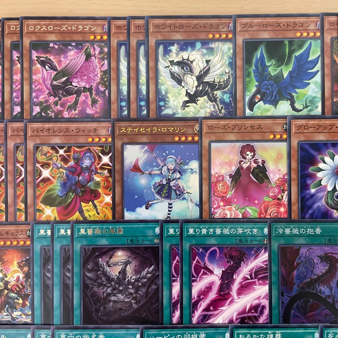 本格構築 ローズドラゴンデッキ レッドローズドラゴン 黒薔薇の破滅竜 月華竜