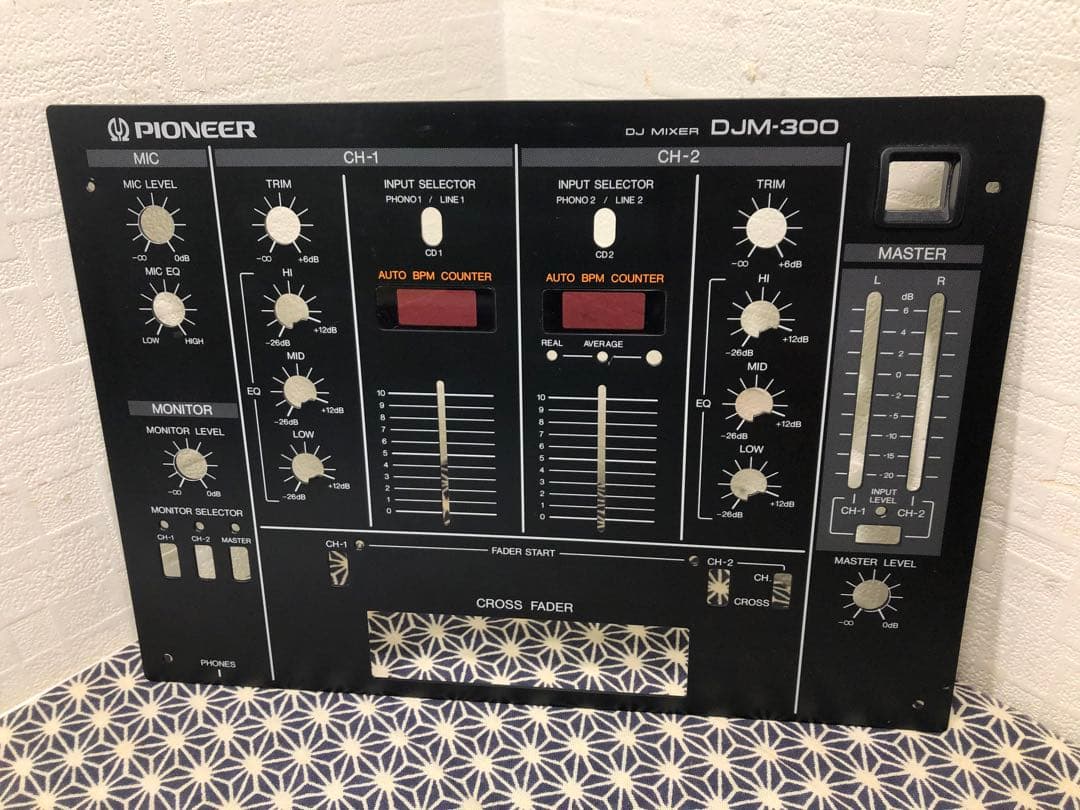 pioneer dj パイオニア　DJM-300 黒 フェーダーメンテナンス