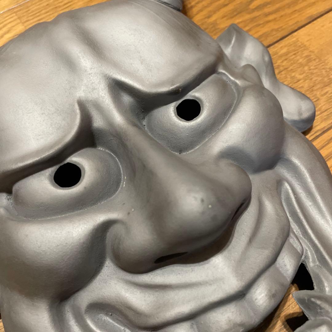 般若お面　壁掛け