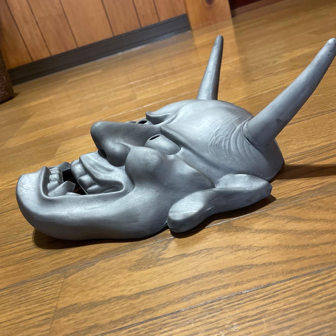 般若お面　壁掛け