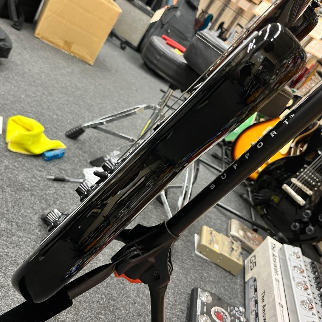 【11605】Bacchus HST-ALL BLACK ストラト タイプ