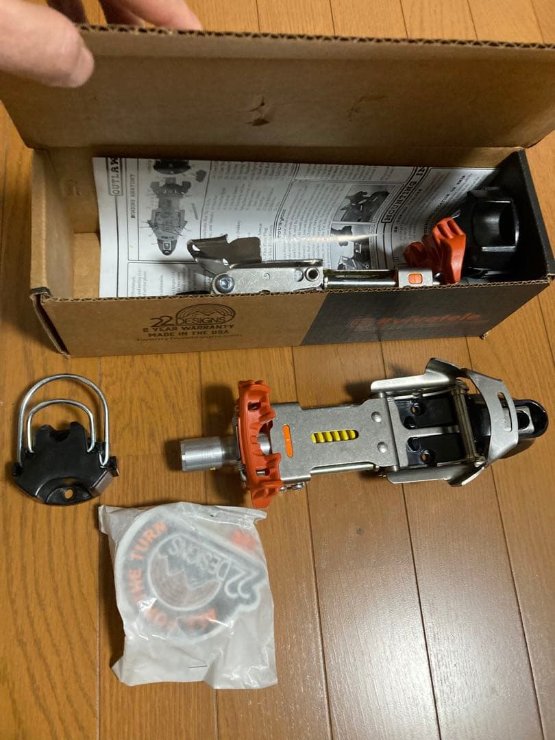 22designs OUTLAW X テレマーク Lサイズ　新品未使用！