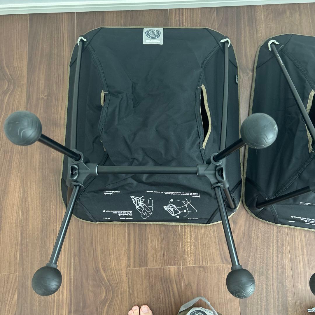 ノルディスク　ヘリノックス　チェア　2脚