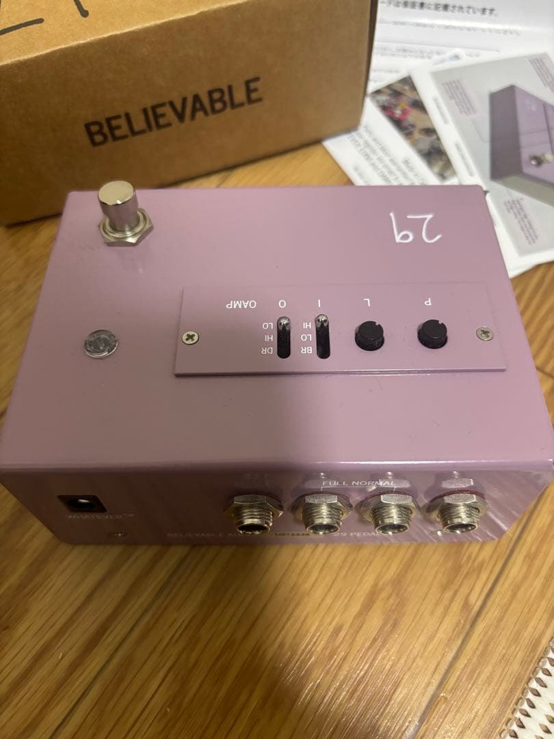 29 Pedals OAMP バッファー　最終段サウンドトリートメントペダル