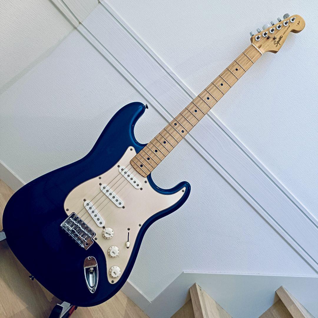 Squier ストラトキャスター 簡易メンテ済み ブルー
