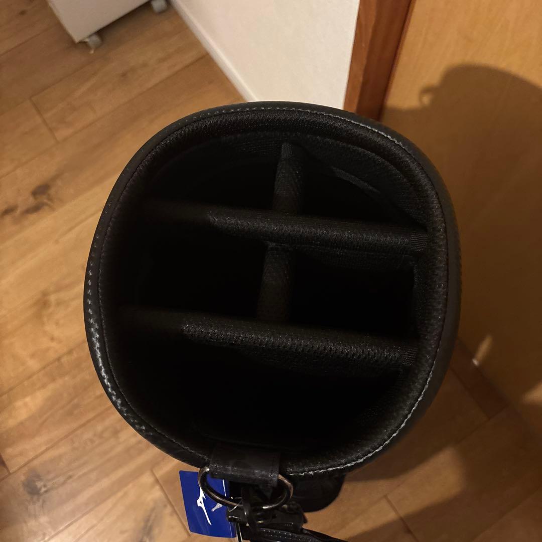 Mizuno Pro キャディバッグ ブラック迷彩 4仕切り