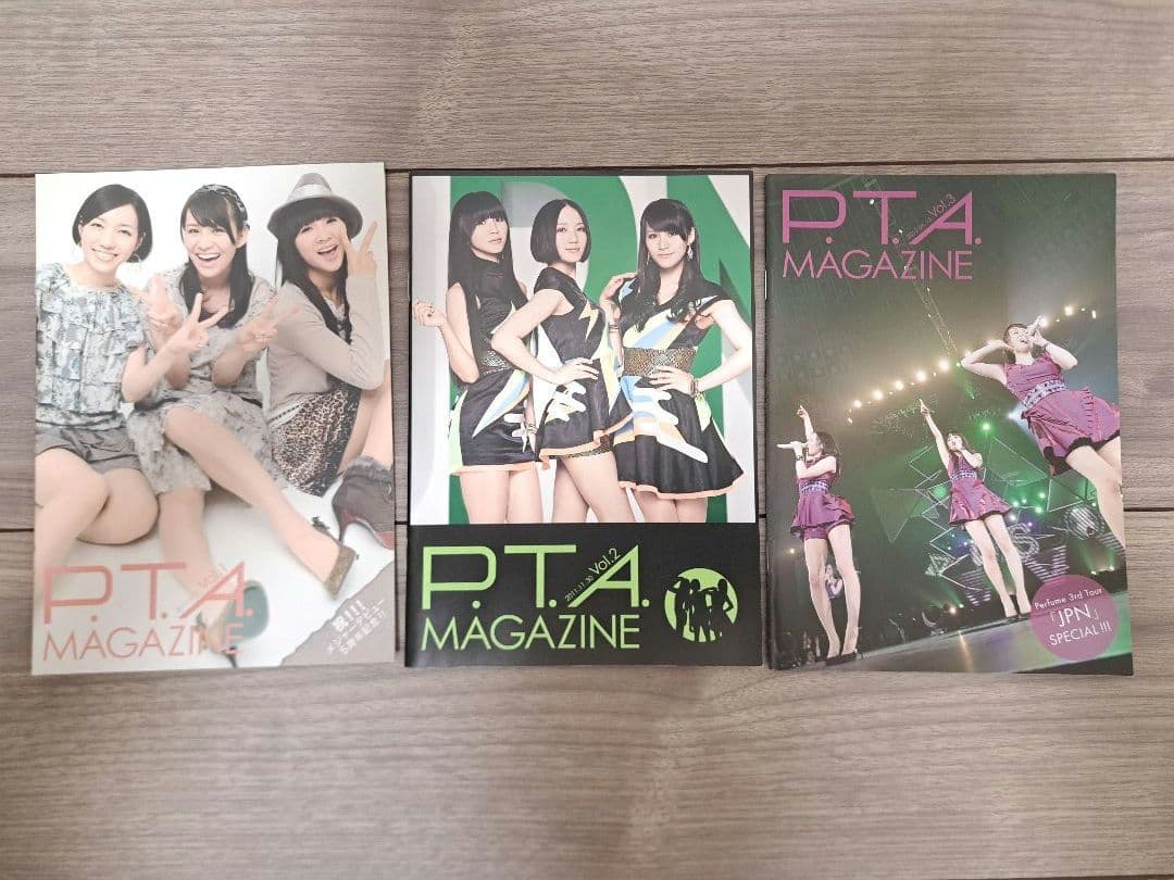 【希少】Perfume PTA発足時 MAGAZINE + カードセット