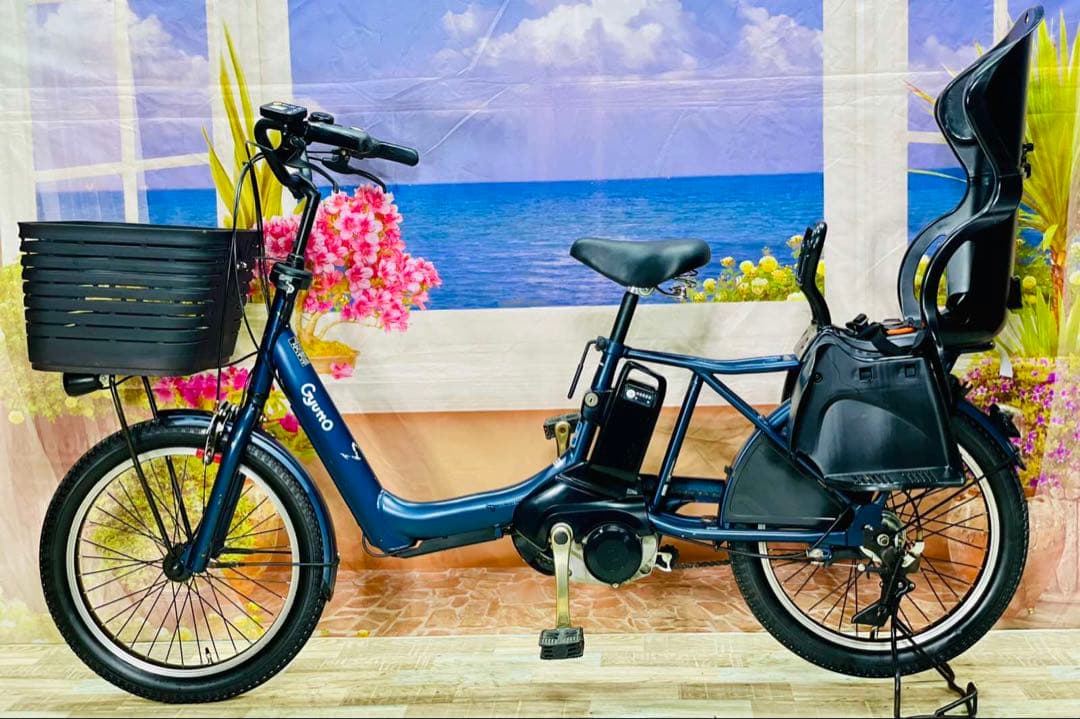 王様アニーズ2019年⭐️パナソニックギュット16AH子供乗せ電動自転Y1920