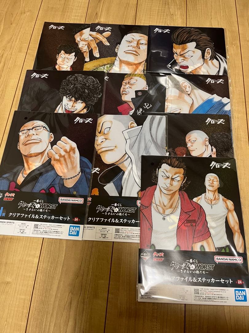 一番くじ クローズ＆WORST ～さすらいの鴉たち～ フィギュアコンプセット