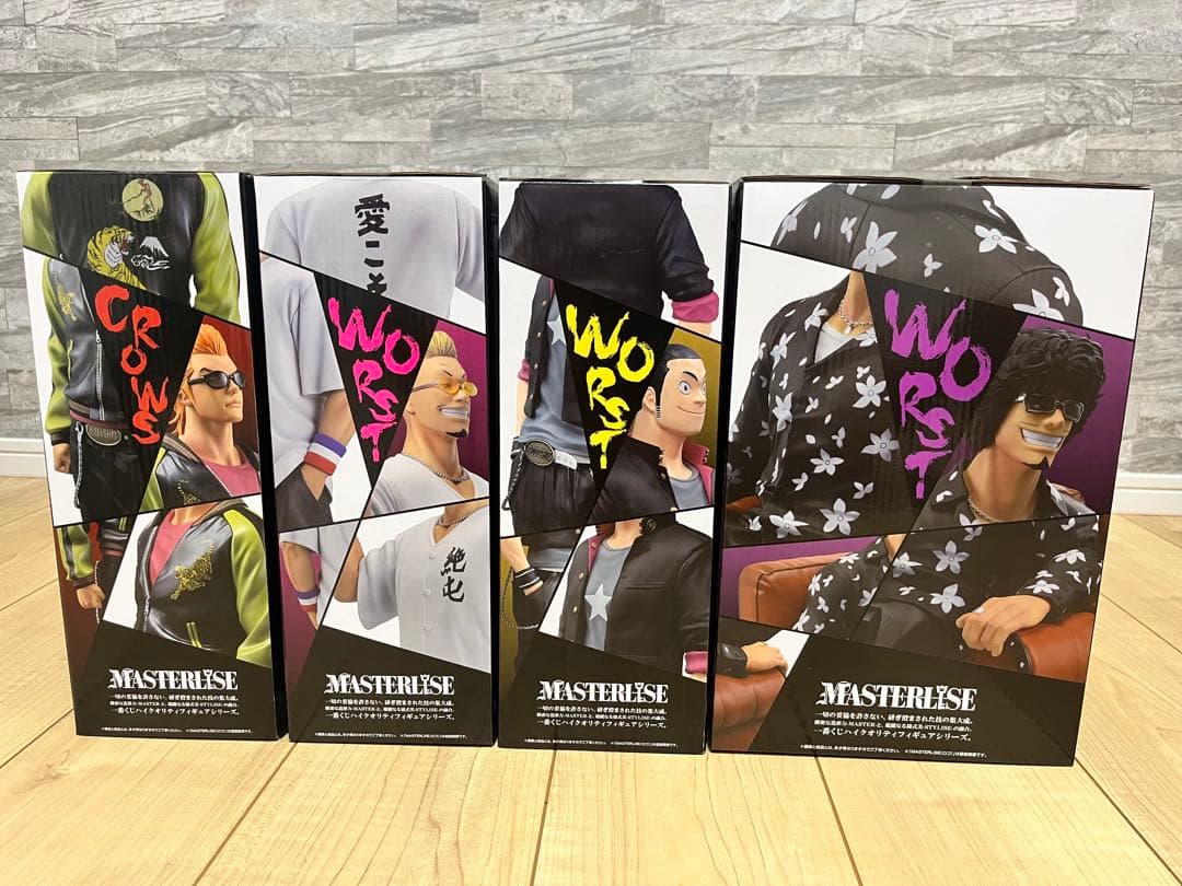 一番くじ クローズ＆WORST ～さすらいの鴉たち～ フィギュアコンプセット