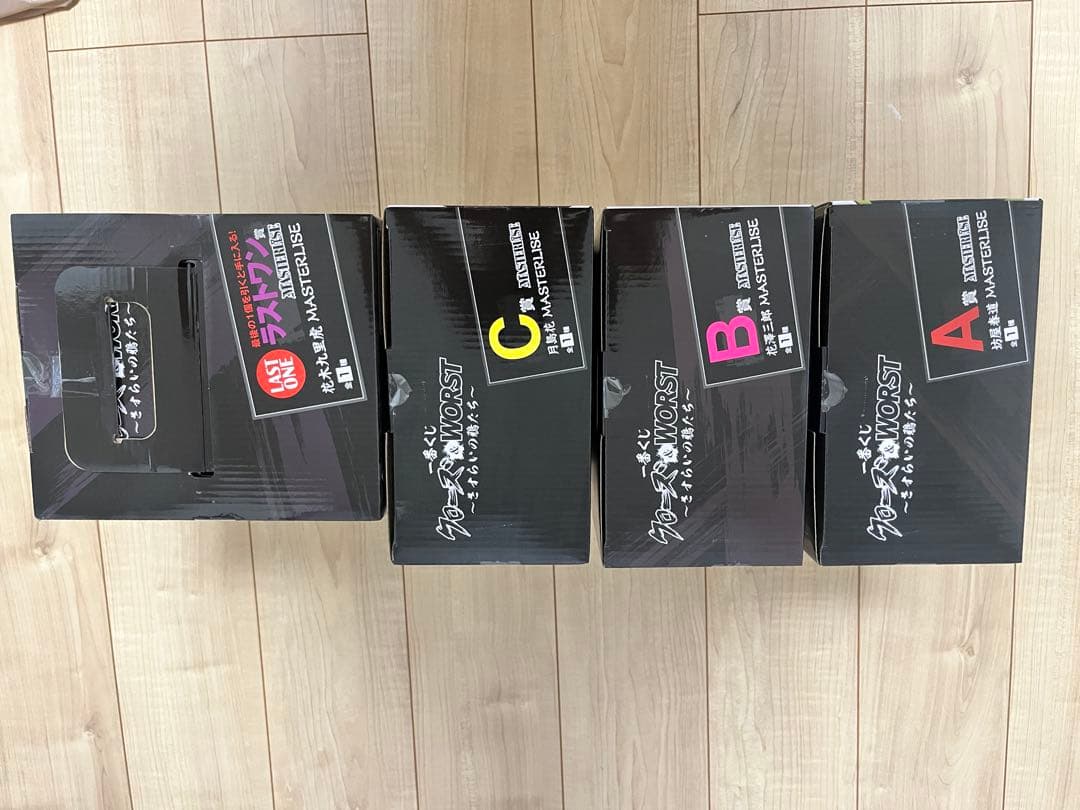 一番くじ クローズ＆WORST ～さすらいの鴉たち～ フィギュアコンプセット