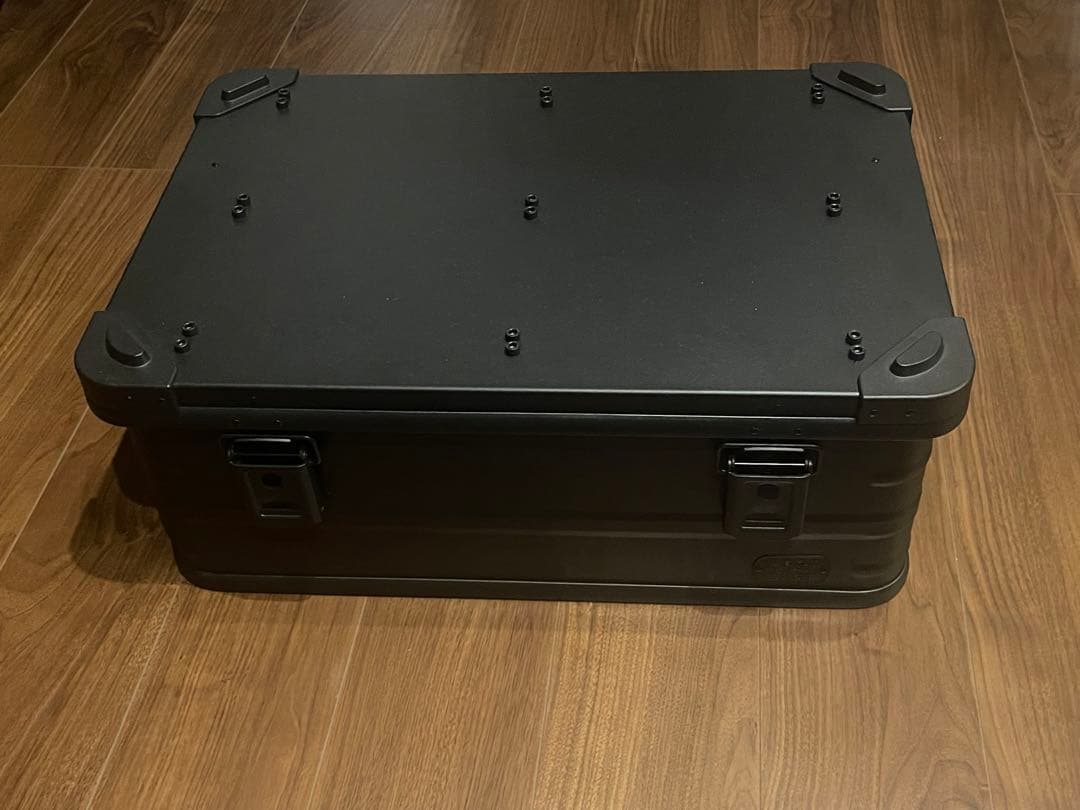 アルミニウム コンテナ パンドラ 46L ウォールナット天板　カスタム