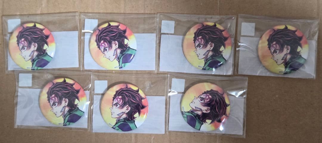 鬼滅の刃 C106 繋ぐ WEBSHOPくじ F賞 缶バッジ27点 竈門炭治郎