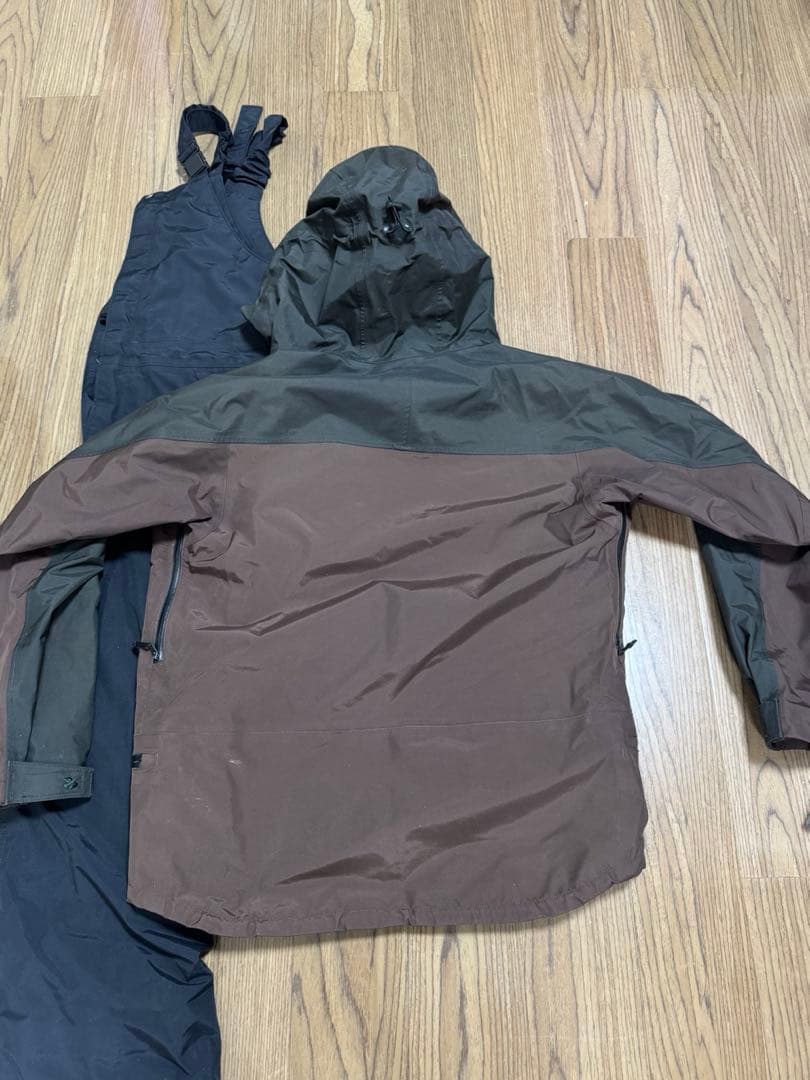 greenclothing OGA ブラウン/スミクロ BIB ブラック