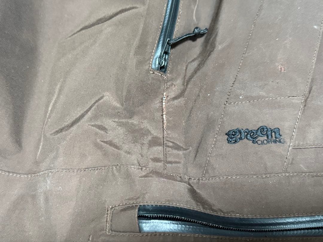 greenclothing OGA ブラウン/スミクロ BIB ブラック