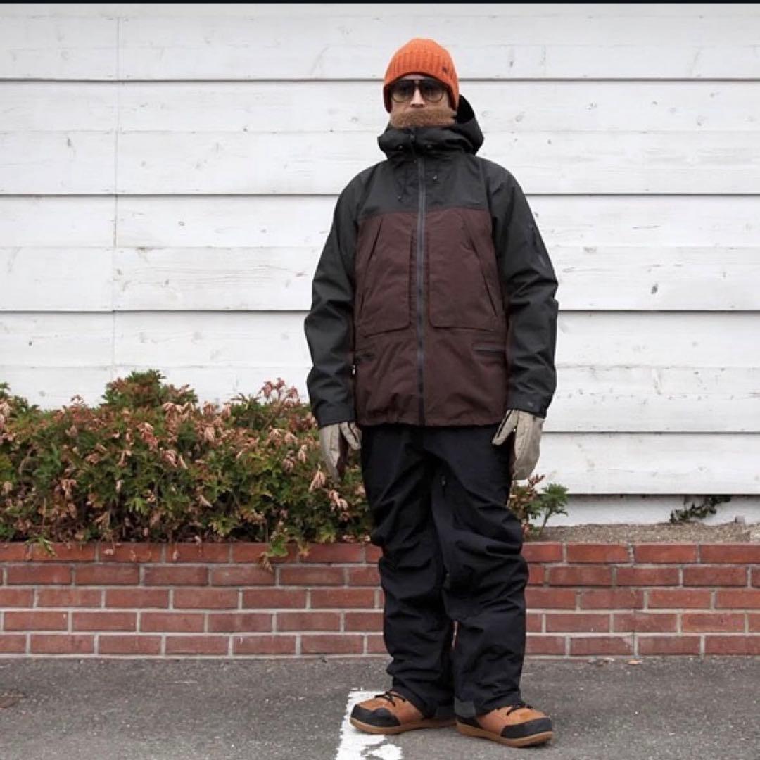 greenclothing OGA ブラウン/スミクロ BIB ブラック