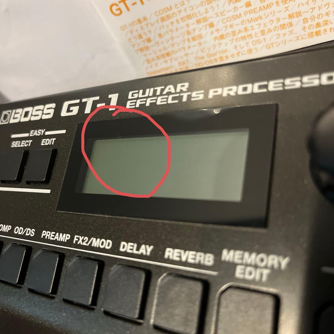 BOSS GT-1 本体＋GT-1の教科書